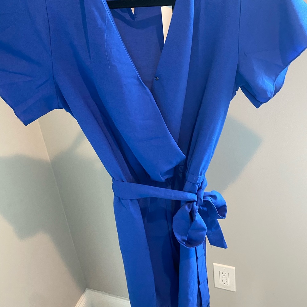 Blue romper